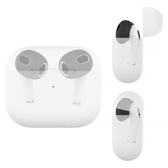 Zamjenski silikonski nastavci za uši za Apple AirPods 3, Bijeli