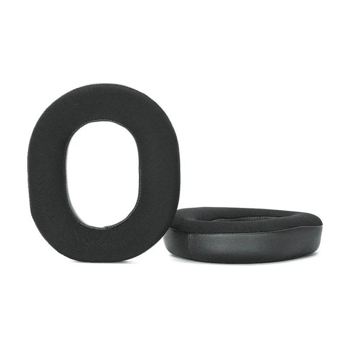 Zamjenski jastučići za uši za Razer Blackshark V3 Pro, Memorijska pjena + Tekstil, Crne, 1 Par
