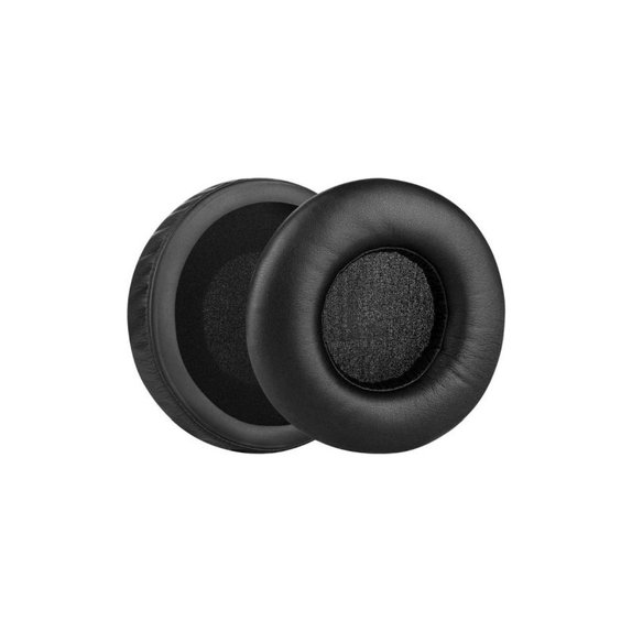 Zamjenski jastučići za uši za AKG K845BT, K545, K540, Memorijska pjena + PU Koža, Crne, 1 Par