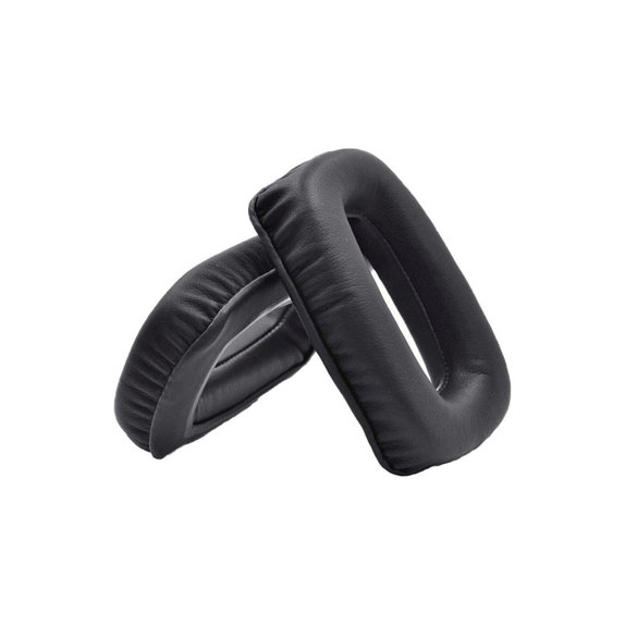 Zamjenski jastučići za uši za Beyerdynamic DT 100, DT 150, DT 190, Memorijska pjena + PU Koža, Crne, 1 Par