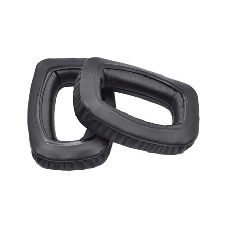 Zamjenski jastučići za uši za Beyerdynamic DT 100, DT 150, DT 190, Memorijska pjena + PU Koža, Crne, 1 Par