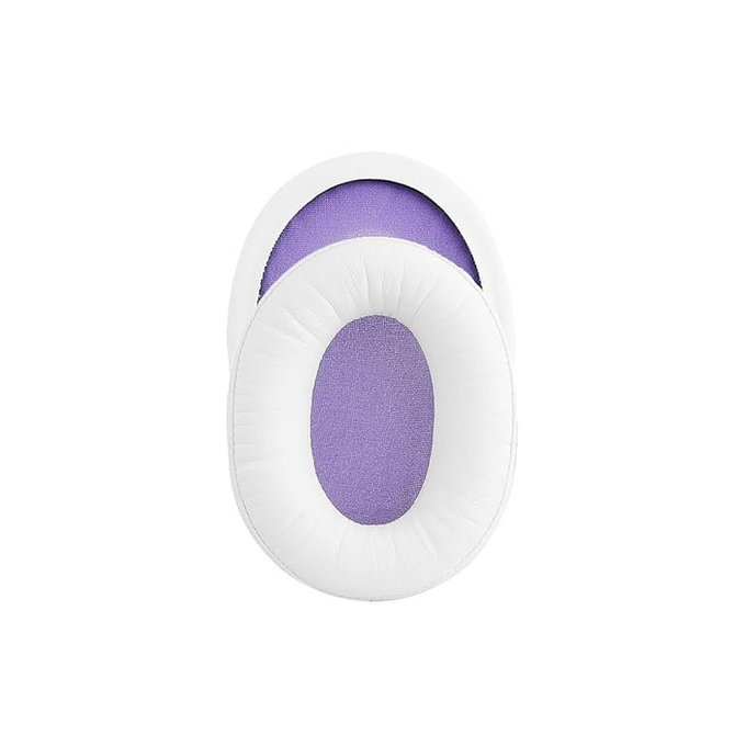 Zamjenski jastučići za uši za Kingston HyperX Cloud Alpha Gaming, Memorijska pjena + PU Koža, Bijele, 1 Par