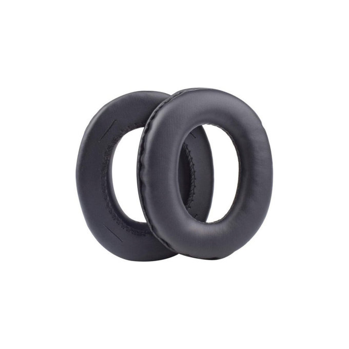 Zamjenski jastučići za uši za Panasonic RP-HTX7, RP-HTX7A, RP-HTX9, Memorijska pjena + PU Koža, Crne, 1 Par