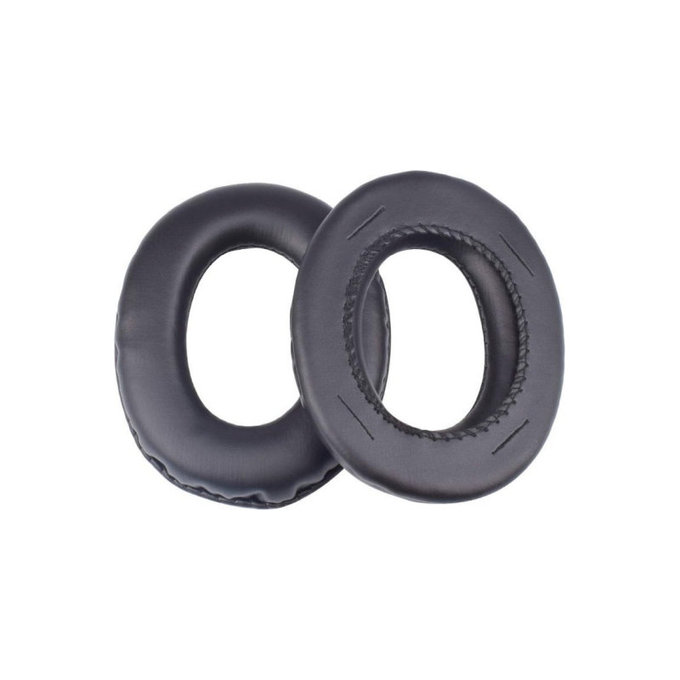 Zamjenski jastučići za uši za Panasonic RP-HTX7, RP-HTX7A, RP-HTX9, Memorijska pjena + PU Koža, Crne, 1 Par