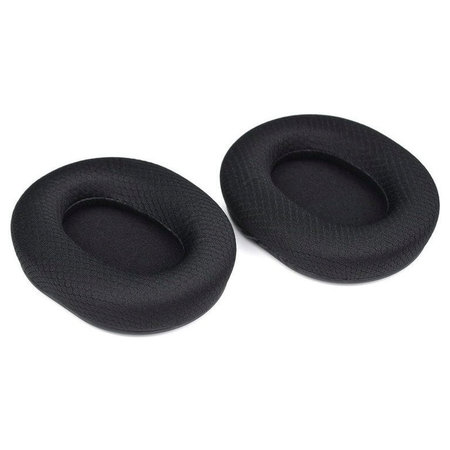 Zamjenski jastučići za uši za Razer Blackshark V2, V2X, V2 Pro, V2 SE, Memorijska pjena + Tekstil, Crne, 1 Par