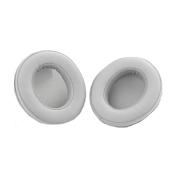 Zamjenski jastučići za uši za Razer Nari i Kraken, Memorijska pjena + PU Koža + Neopren, Sive, 1 Par