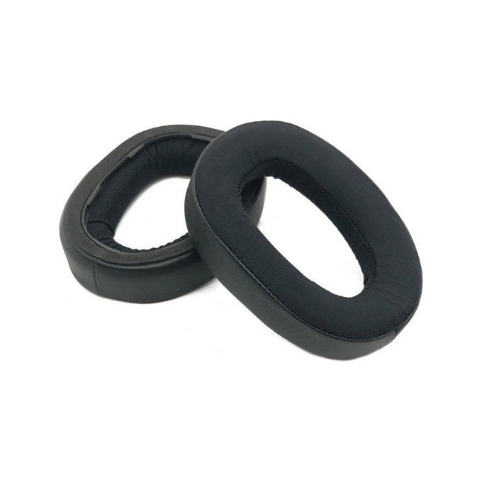 Zamjenski jastučići za uši za Sennheiser GSP500, GSP600, Memorijska pjena + PU Koža, Crne, Hladni gel, 1 Par
