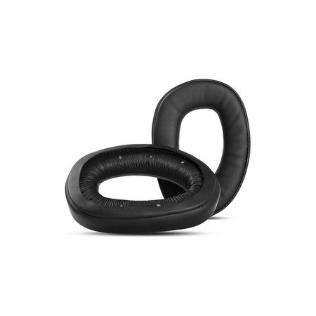 Zamjenski jastučići za uši za Sennheiser GSP300, GSP350, GSP370, Memorijska pjena + PU Koža, Crne, Hladni gel, 1 Par