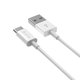 USB / USB-C kabel Smart, 2.1A, 2m, bijela, Devia