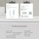 Adapter Smart 3,5mm Jack / Lightning, bijela, Devia