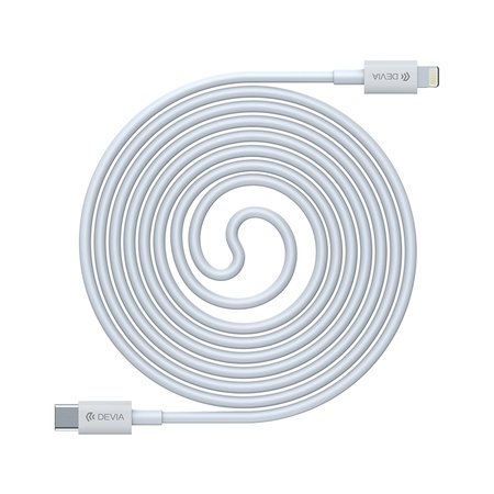 Lightning / USB-C kabel Smart, PD 20W, 1m, bijela, Devia