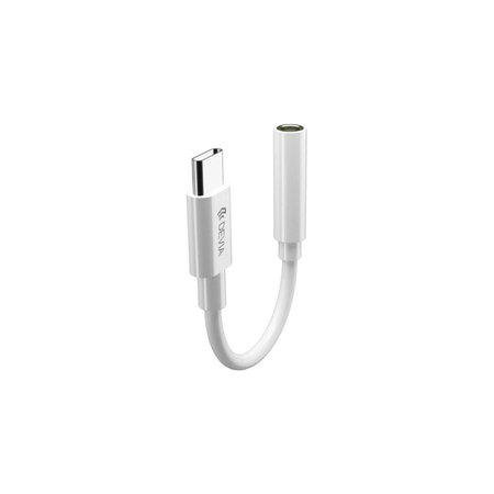 Adapter Smart 3,5mm Jack / USB-C, bijela, Devia