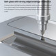 Kaljeno staklo FullCover s aplikatorom za iPhone 15 Pro Max, Devia