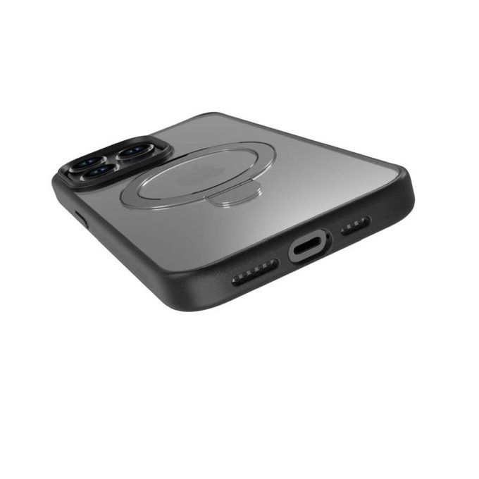 Maska Delight s MagSafe za iPhone 15 Pro Max, crna, Devia
