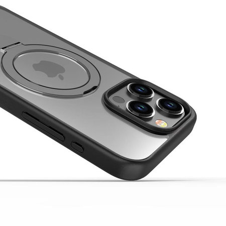 Maska Delight s MagSafe za iPhone 15 Pro Max, crna, Devia