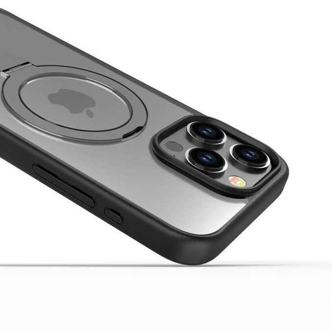 Maska Delight s MagSafe za iPhone 15 Pro Max, crna, Devia