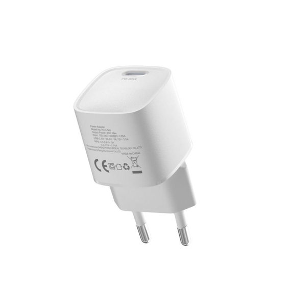 Punjač Mini USB-C, PD 30W, bijela, Devia