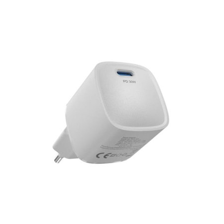 Punjač Mini USB-C, PD 30W, bijela, Devia