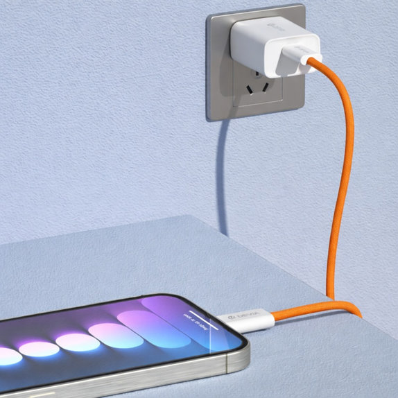 USB-C / USB-C kabel Smart, PD 60W, 1m, narančasta, Devia