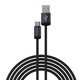 USB / USB-C kabel Gracious, 2.1A, 2m, crna, Devia