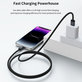 Lightning / USB kabel Gracious, 2,4A, 1m, crna, Devia