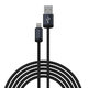 Lightning / USB kabel Gracious, 2,4A, 2m, crna, Devia