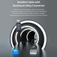 Lightning / USB kabel Gracious, 2,4A, 2m, crna, Devia