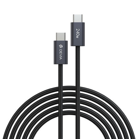USB-C / USB-C kabel Extreme Speed, PD 240W, 2m, crna, Devia