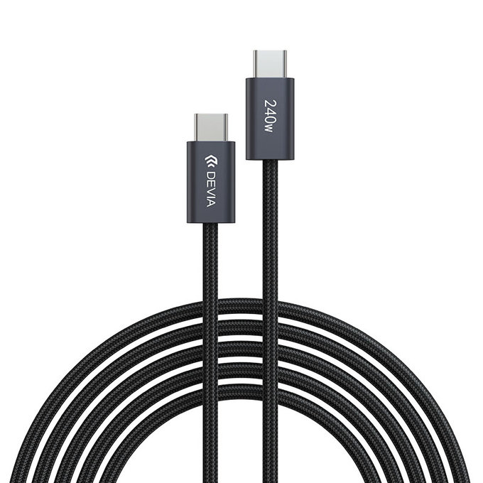 USB-C / USB-C kabel Extreme Speed, PD 240W, 2m, crna, Devia