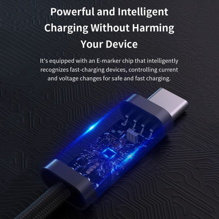 USB-C / USB-C kabel Extreme Speed, PD 240W, 2m, crna, Devia
