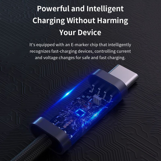 USB-C / USB-C kabel Extreme Speed, PD 240W, 2m, crna, Devia