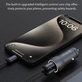 Auto punjač Extreme Speed USB-C + USB-A, PD 30W, QC 3.0 18W, siva, Devia