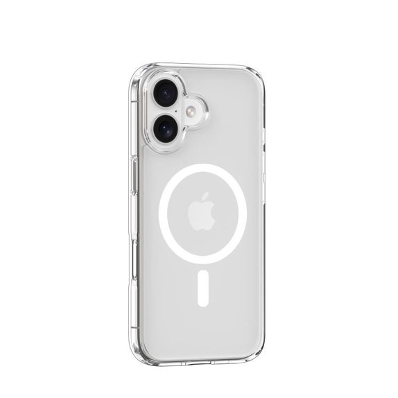Maska Clear s MagSafe za iPhone 16, prozirna, Devia