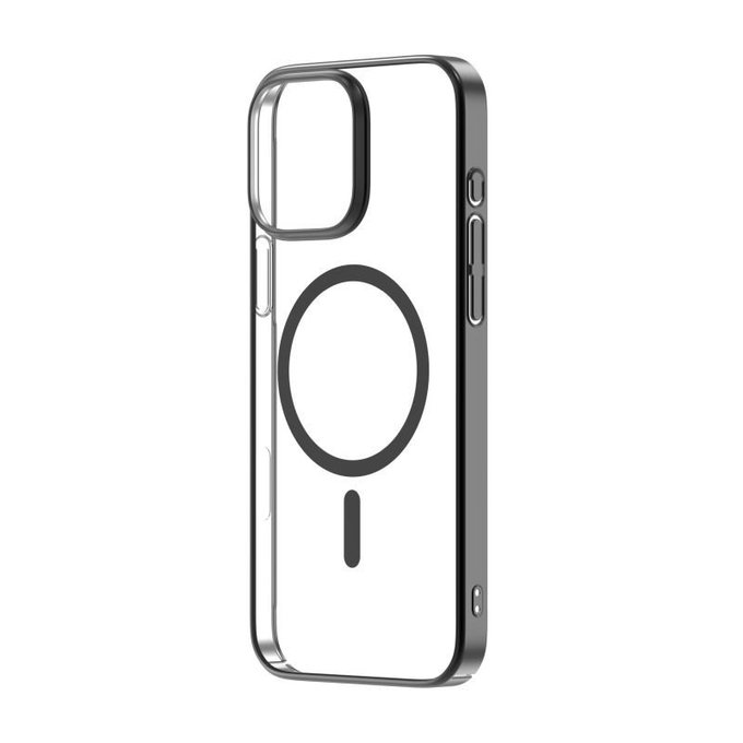 Maska Glimmer s MagSafe za iPhone 16 Pro, crna, Devia