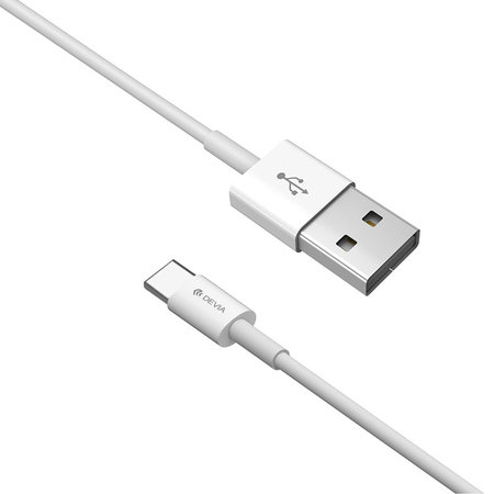 USB / USB-C kabel Smart, 2.1A, 1m, bijela, Devia