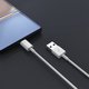 USB / USB-C kabel Smart, 2.1A, 1m, bijela, Devia