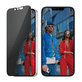 Kaljeno staklo UWF Privacy za iPhone 17e/16e/14/13/13 Pro, Crna, PanzerGlass