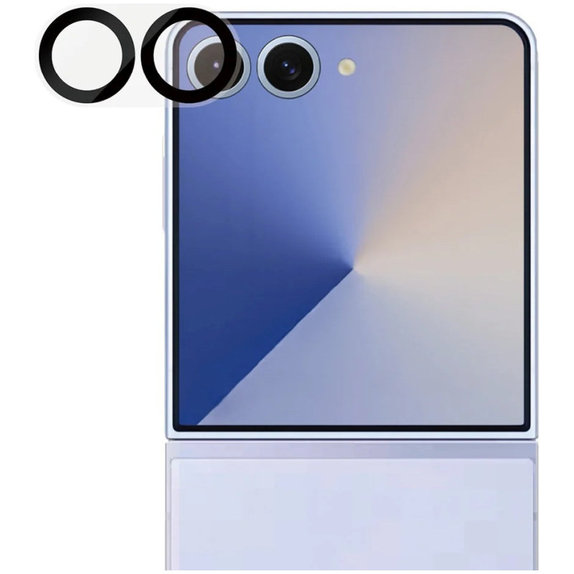 Zaštita objektiva kamere PicturePerfect za Samsung Z Flip7, Crna, PanzerGlass