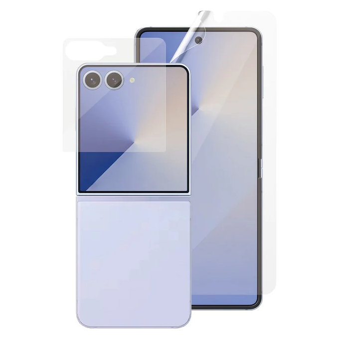Zaštitna folija UWF i kaljeno staklo za Samsung Galaxy Z Flip7, Prozirna, PanzerGlass