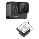 Baterija za Gopro Hero 8, Hero 6, 1250mAh, Li-Ion, 3.85V, AHDBT-501, HQ