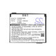 Baterija za Becker HJS 100, HJS100, Li-Ion, 3.7V, 900mAh, HQ