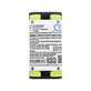 Baterija za Sony MDR RF995, MDR RF400, 700mAh, Ni-MH, 2.4V, BP-HP800-11, HQ