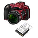 Baterija za Nikon Coolpix, 1700mAh, Li-Ion, 3.8V, EN-EL23, HQ