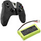 Baterija za Nvidia P2920, Nvidia Shield Game Controller, 1800mAh, Ni-MH, 2.4V, HFR-50AAJY1900x2(B), HQ