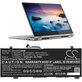 Baterija za Lenovo Ideapad C340, Ideapad Flex, 2850mAh, Li-Pol, 15.36V, L18C4PF3, HQ