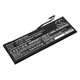 Baterija za MSI GS40, GS43, MS14, 8000mAh, Li-Ion, 7.6V, BTY-M47, HQ