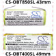 Baterija za Oral-B Triumph 4000, 2000mAh, Ni-MH, 1.2V, 3761, HQ