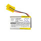 Baterija za Bosch Bdu3xx, Bosch Intuvia Display, 250mAh, Li-Pol, 3.7V, 502030, HQ
