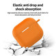 Silikonska maska za AirPods 4, narančasta