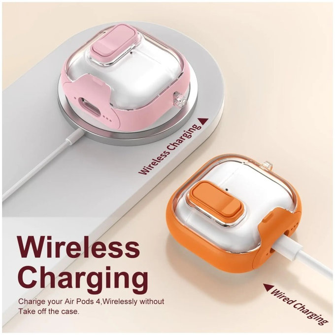 Silikonska maska s držačem za telefon i karabinerom za AirPods Pro 3, crna